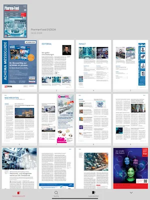 PHARMA+FOOD eMagazin Screenshot 2
