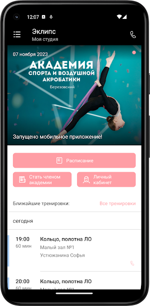 Эклипс Академия Воздушной Акр. Screenshot 1
