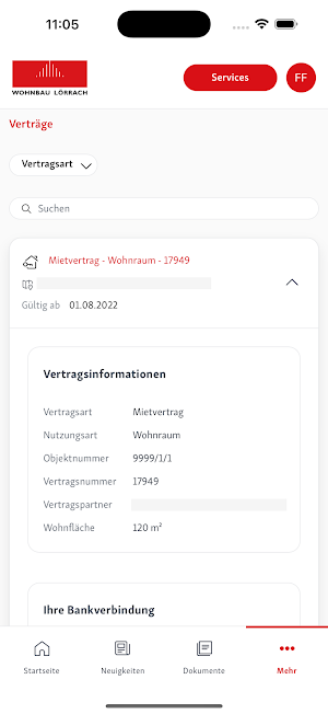 Wohnbau Lörrach Screenshot 1