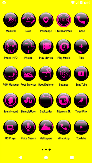Pink Glass Orb Icon Pack Screenshot 3