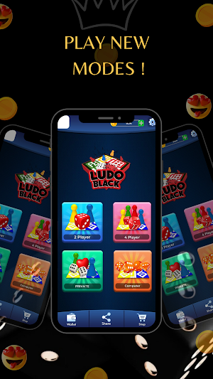 Ludo Black Screenshot 0