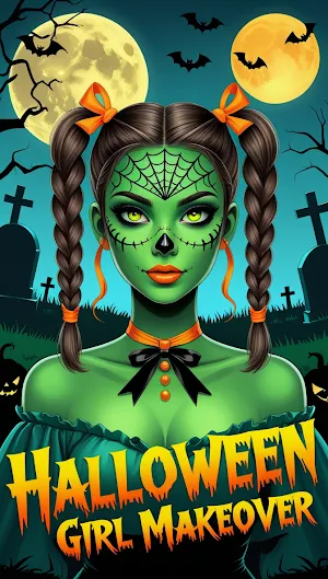Halloween Makeup & Dress Up Screenshot 2