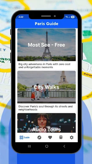 PARIS - Travel Guide and Maps Screenshot 0
