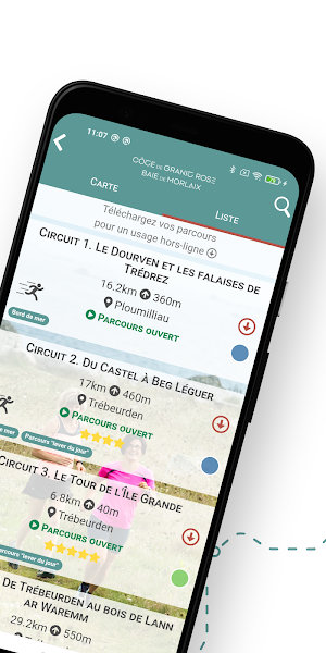 Côte Granit Rose Baie Morlaix Screenshot 1