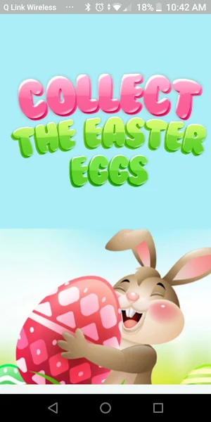 Easter Egg Basket Catch Game Screenshot 0