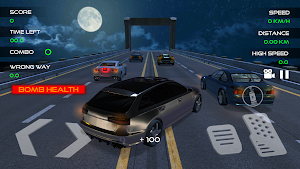 Audi Highway Car Traffic Racer Game Screenshot 3