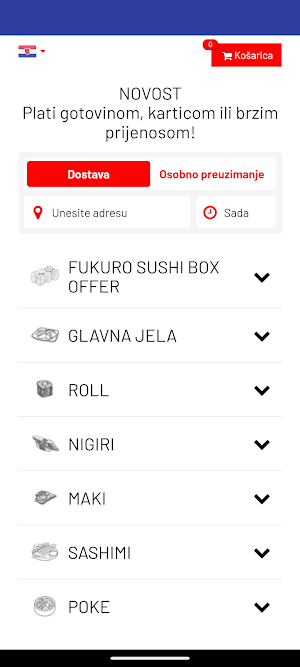 Fukurō Sushi & Sashimi Bar Screenshot 0