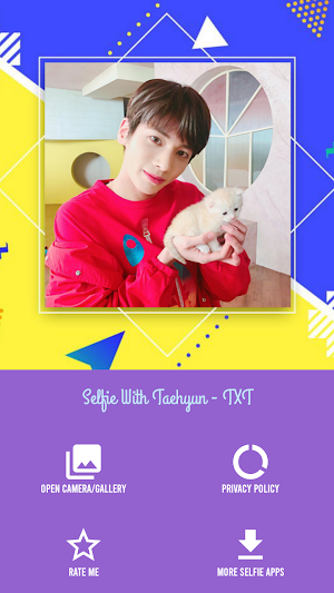 Selfie With Taehyun - TXT Screenshot 1