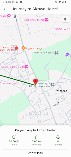 Campus Mapper Screenshot 2