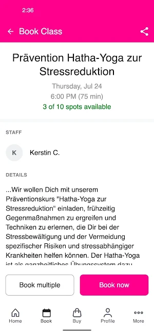 YogaKitchen Screenshot 2