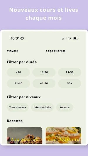 Aura Sadhana : yoga en ligne Screenshot 3