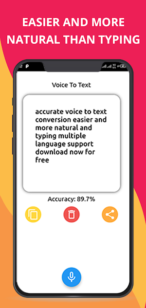 Voice to text -Voice typing app for all languages Screenshot 0
