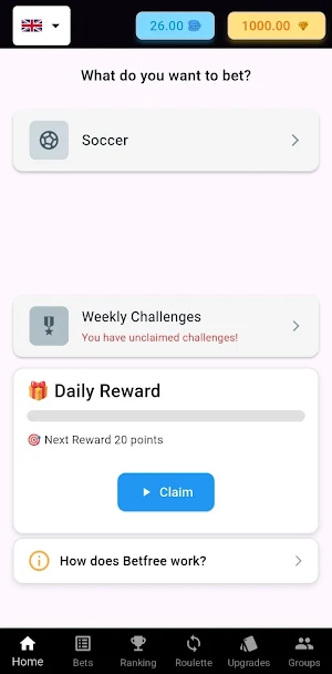 BetFree Screenshot 0