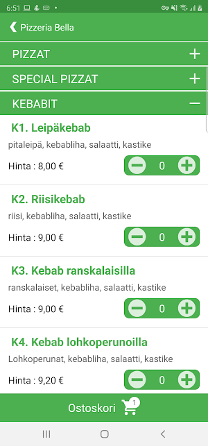 Pizzeria Bella - Kouvola Screenshot 2