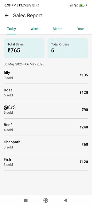 TapBill – Fast Billing App Screenshot 3