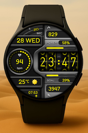 Power Rush Wath Face Screenshot 2