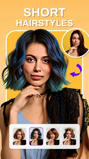 Hair App - HairStyle, Hair Cut Screenshot 2