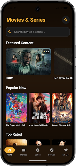 Movies & Series Screenshot 0