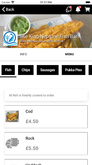 King Neptune Fish and Chips Screenshot 0