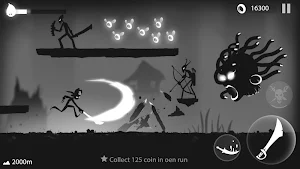 Stickman Run: Shadow Adventure Screenshot 3