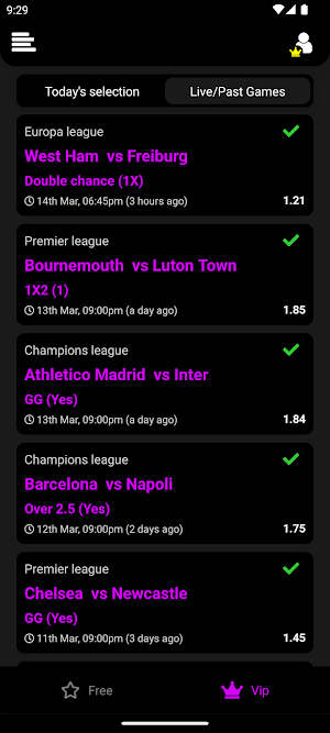 CHP Betting Tips Screenshot 1