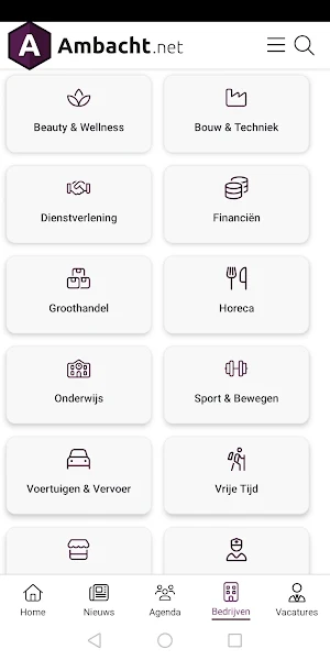 Ambacht.net Screenshot 3