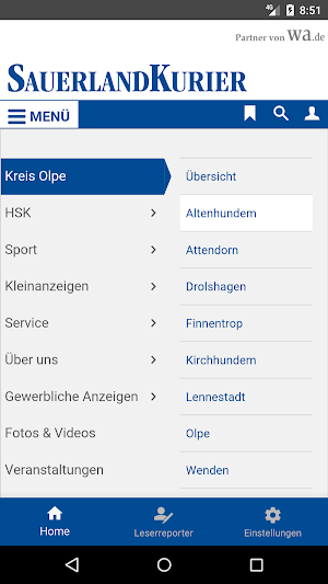 SauerlandKurier Screenshot 2