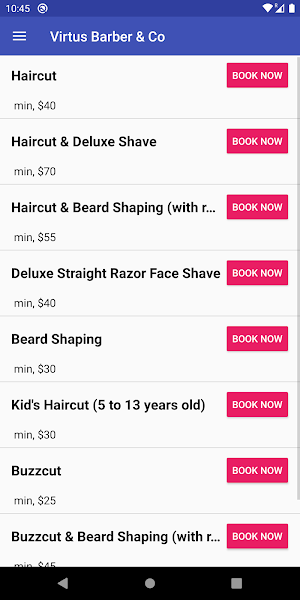 Virtus Barber & Co Screenshot 1