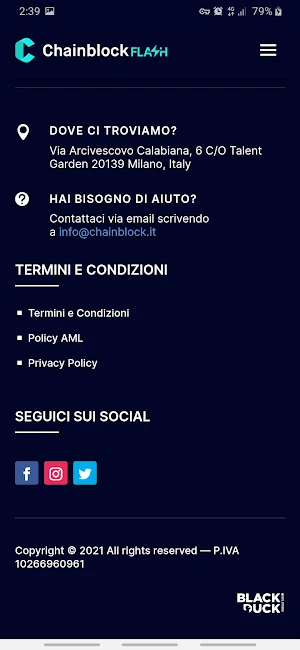 Chainblock Screenshot 2