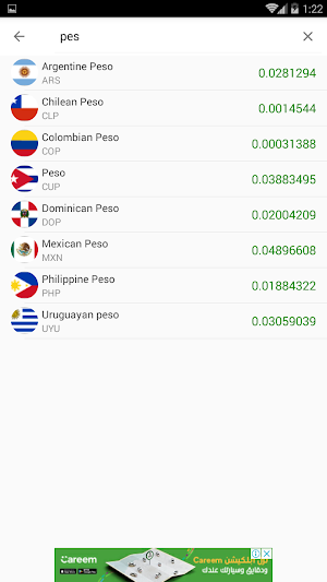 currency & Gold Price in United States Screenshot 2