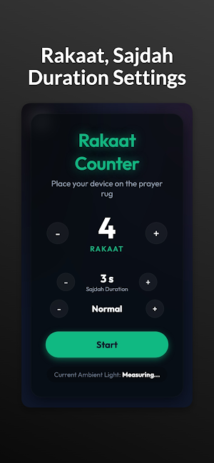Rakaat Counter – Smart Sajdah Screenshot 1