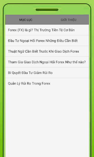 Kiến Thức Forex Cơ Bản Screenshot 0