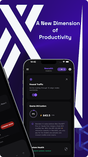 Neuralith AI Studio: Chatbot Screenshot 1