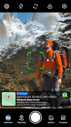 Geo-Tagging Camera Screenshot 0