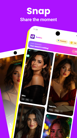 Baddies: AI Girls Screenshot 0