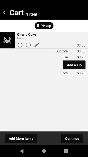 Crabby Shell's Seafood Shack Screenshot 0