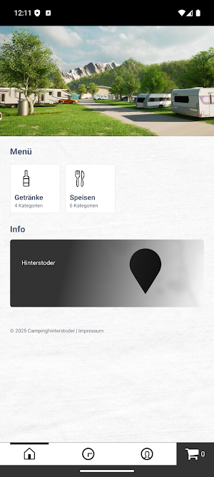 Campingresort Hinterstoder Screenshot 0