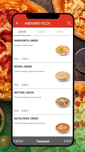 Andiamo Pizza Brétigny Screenshot 2