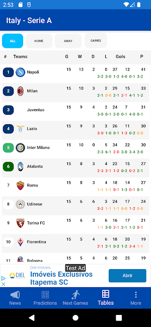 Serie A Screenshot 2