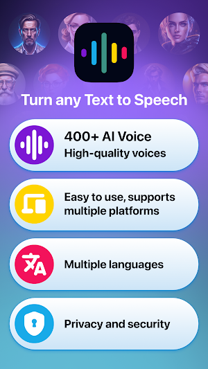 Text to Speech - AI Voices Screenshot 1