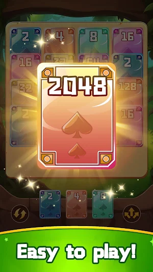 Sliding Card 2048 Screenshot 1