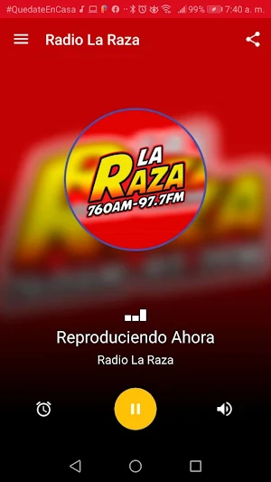 Radio La Raza Screenshot 0