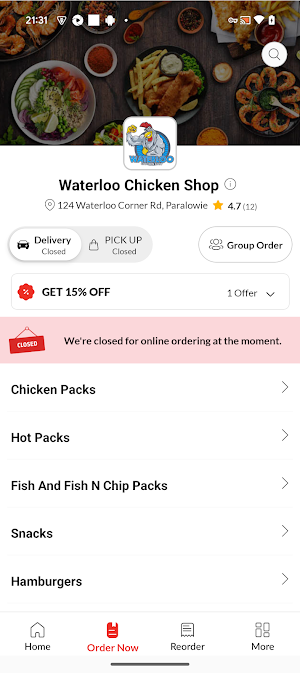 Waterloo Chicken Shop Screenshot 1