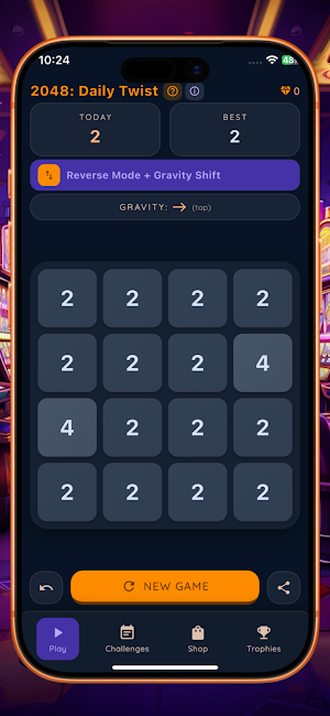 Lucky Daily 2048 Twist Screenshot 0