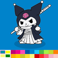 Kawaii Kuromi coloring book