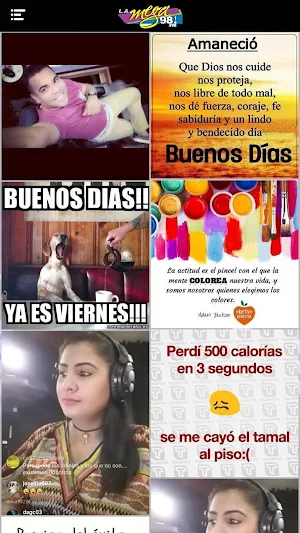 LA MEGA 98.1 F.M. Screenshot 1