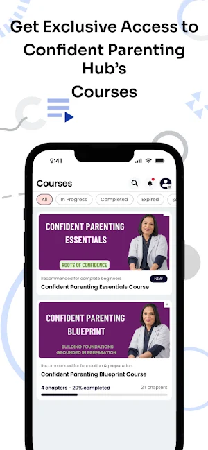 Confident Parenting Hub Screenshot 1