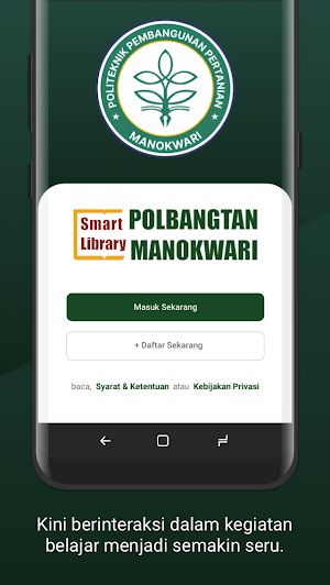 Smart Lib Polbangtan Manokwari Screenshot 0