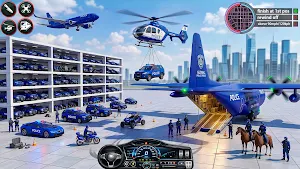 US Police Car Transport Truck Screenshot 3