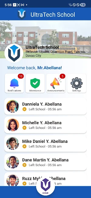 UltraTech School App Screenshot 2